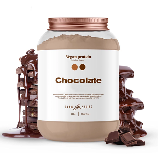 Gaam Vegan Protein 908 G Chocolate