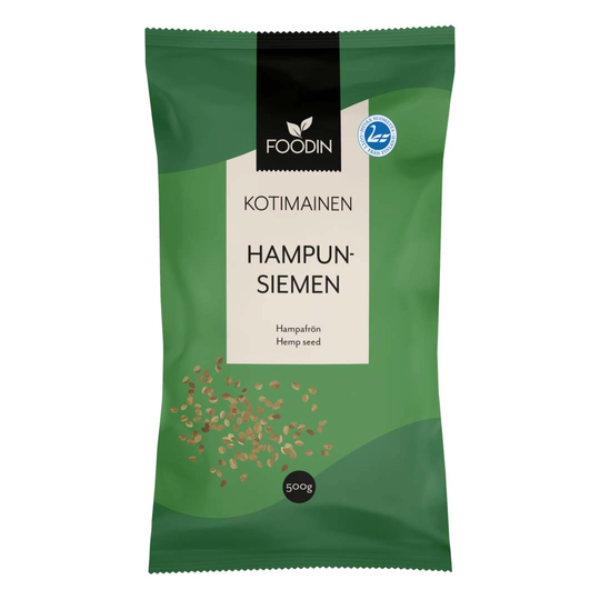 Foodin Finnish Hemp Seed 500 G