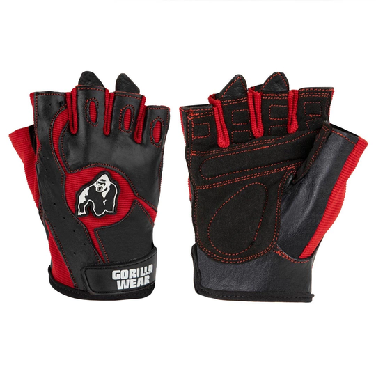 Gorilla Wear Mitchell Training Gloves Black/red