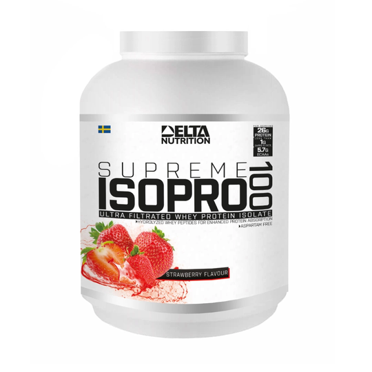 Delta Nutrition Supreme Iso Pro 100 2.2 Kg Strawberry