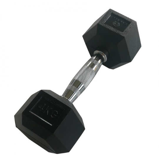 Hex Käsipainot 4 kg (PARI) Sveltus