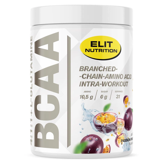 Elit Nutrition Bcaa 4:1:1 + L-glutamine 400 G Passion Fruit