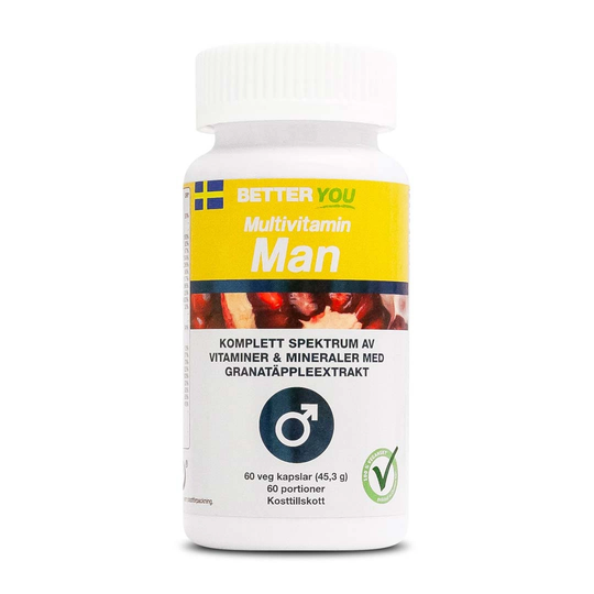 Better You Multivitamin Man 60 Caps