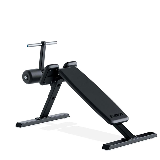 Eleiko Sit Up Bench - Black, Magbänk