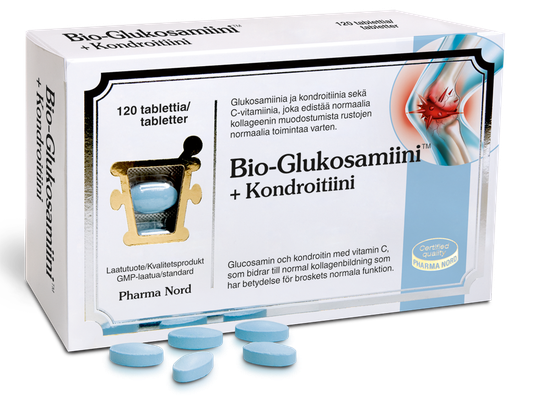 Bio-Glukosamiini+Kondroitiini 120 tabl