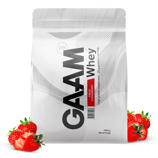 Gaam 100% Whey Premium 1 Kg Fresh Strawberry