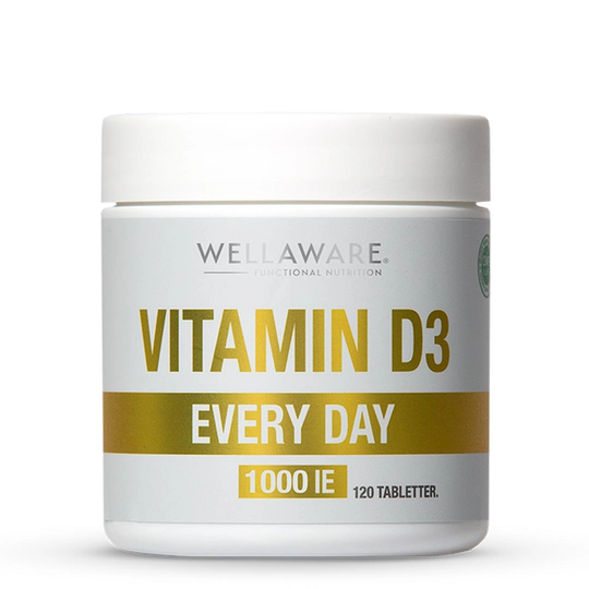 Wellaware Vitamin D3 1000ie 120 Tabs