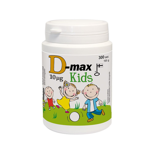 D-max 10 mikrog KIDS 300 tabl